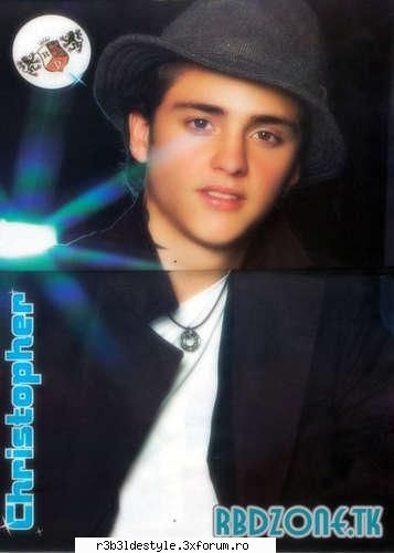 *Postere cu Christopher* - za_rebelde_style - *Christopher*