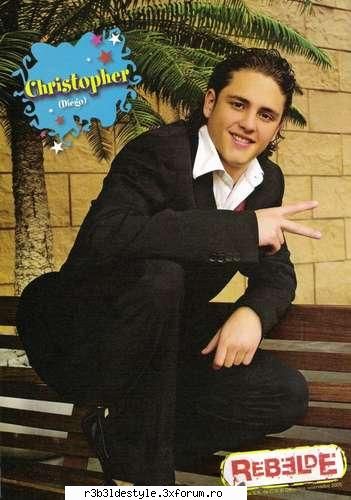 *Postere cu Christopher* - za_rebelde_style - *Christopher*