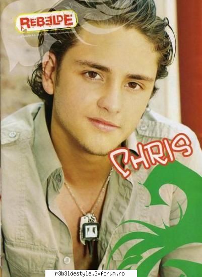 *Postere cu Christopher* - za_rebelde_style - *Christopher*