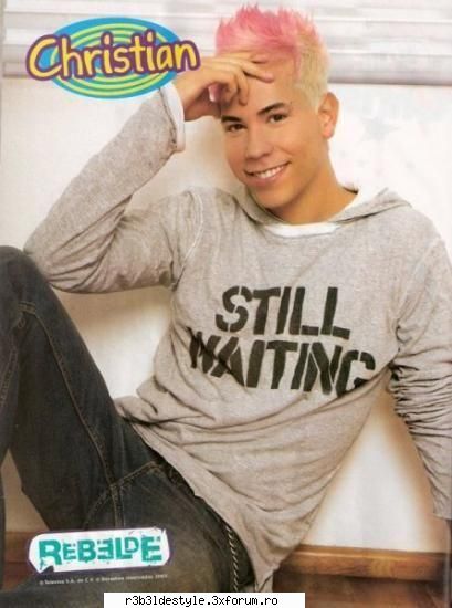 *RBD* - Christian poartă chiloţi de culoare - *RBD*