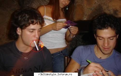 *RBD fumeaza* - si Christopher =( - *RBD*