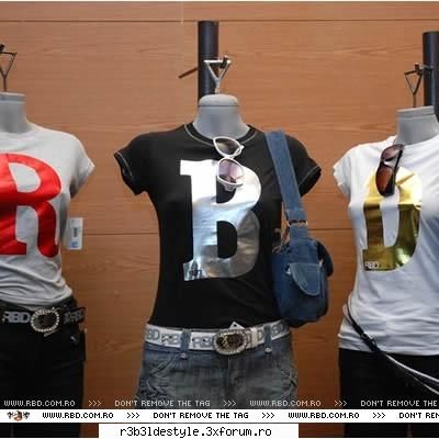 *accesorii RBD* - Tricouri cu literele R B si D - *RBD*