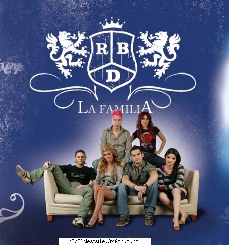 *cover cd* - za_rebelde_style - *La familia*