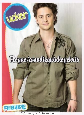 *revista rebelde cu Christopher* - za_rebelde_style - *Christopher*